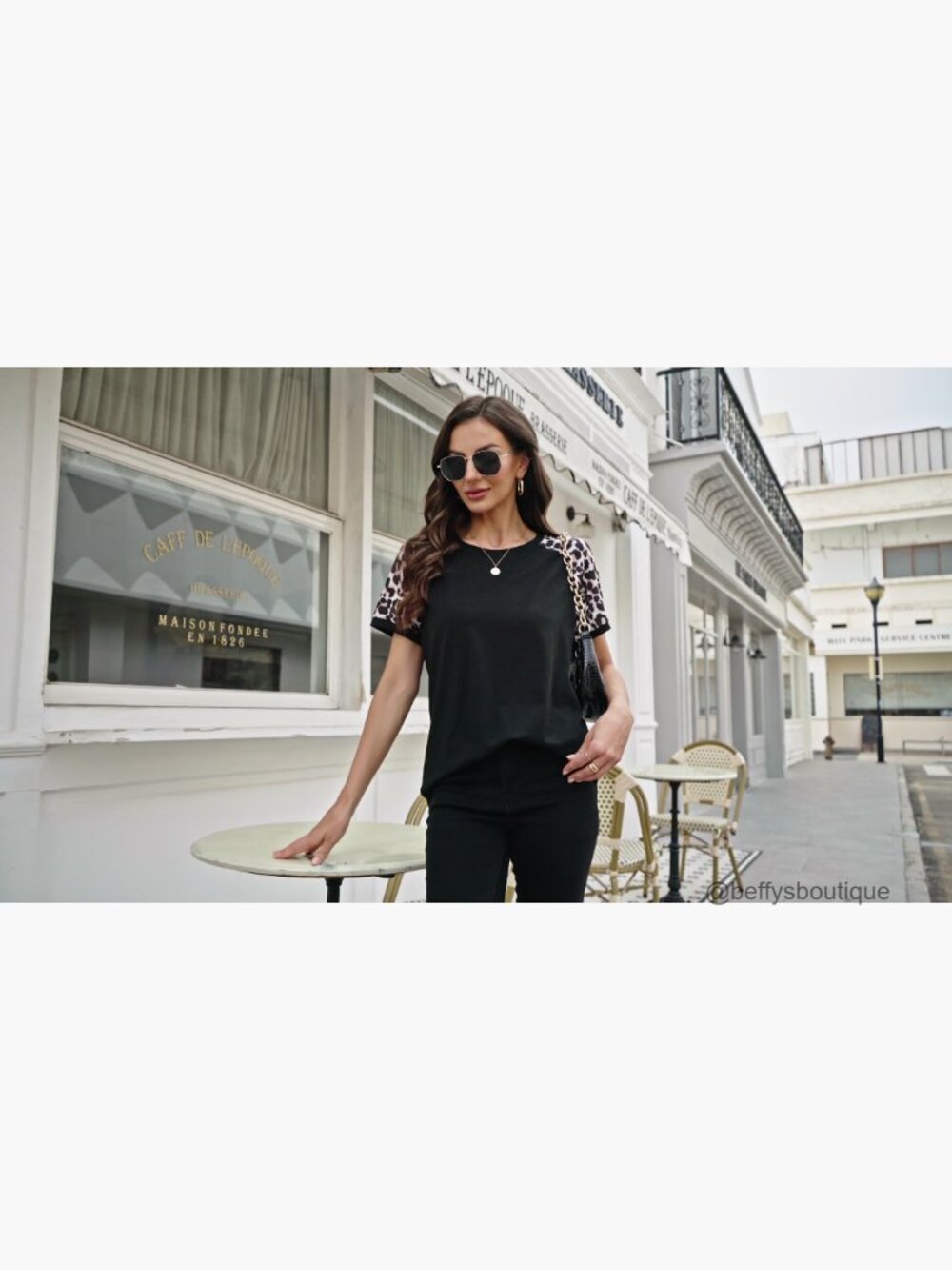 Color Block Short Sleeve Raglan Tee Summer Vacation Top - Picture 7 of 7